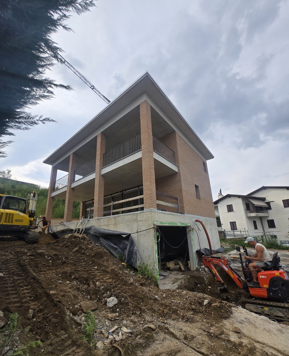 Villa in fase avanzata
