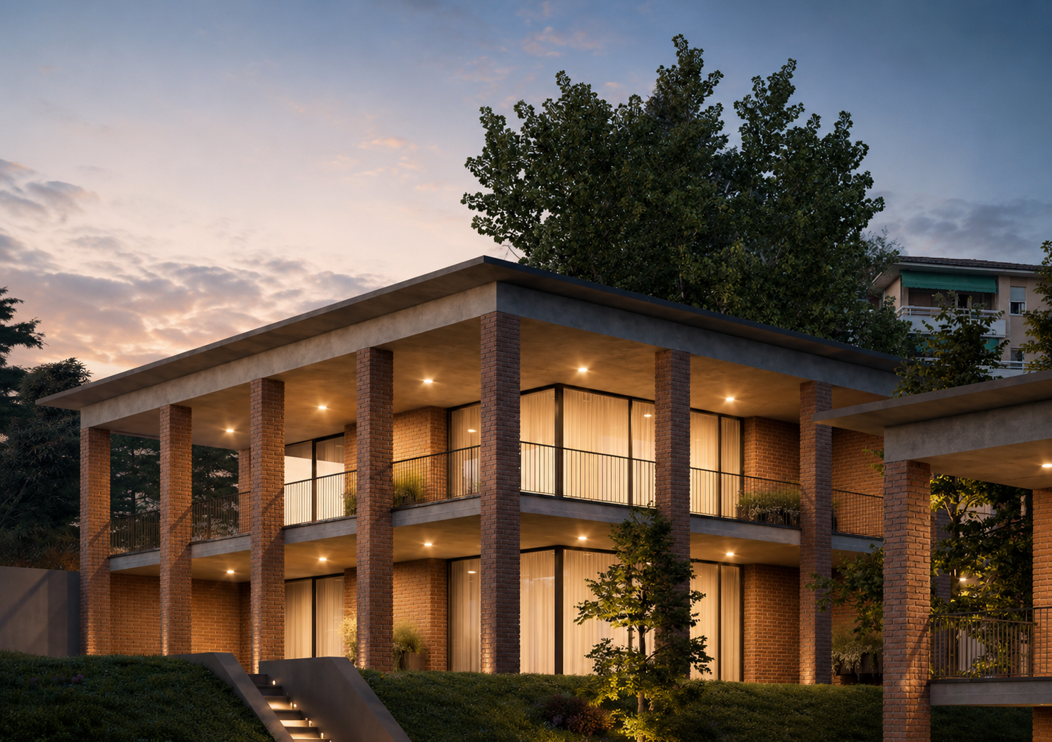 Residenza Maya al tramonto