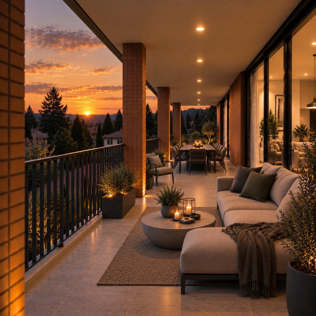 Terrazza coperta
